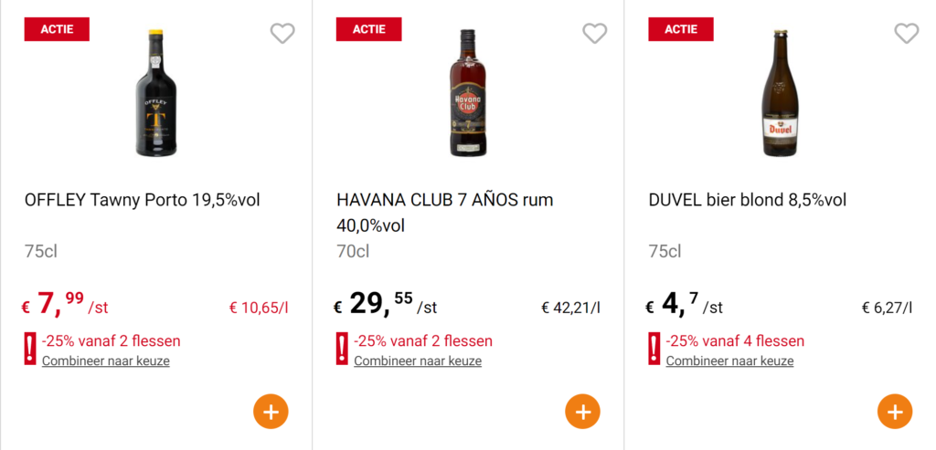 colruyt voorbeeld prijspsychologie
